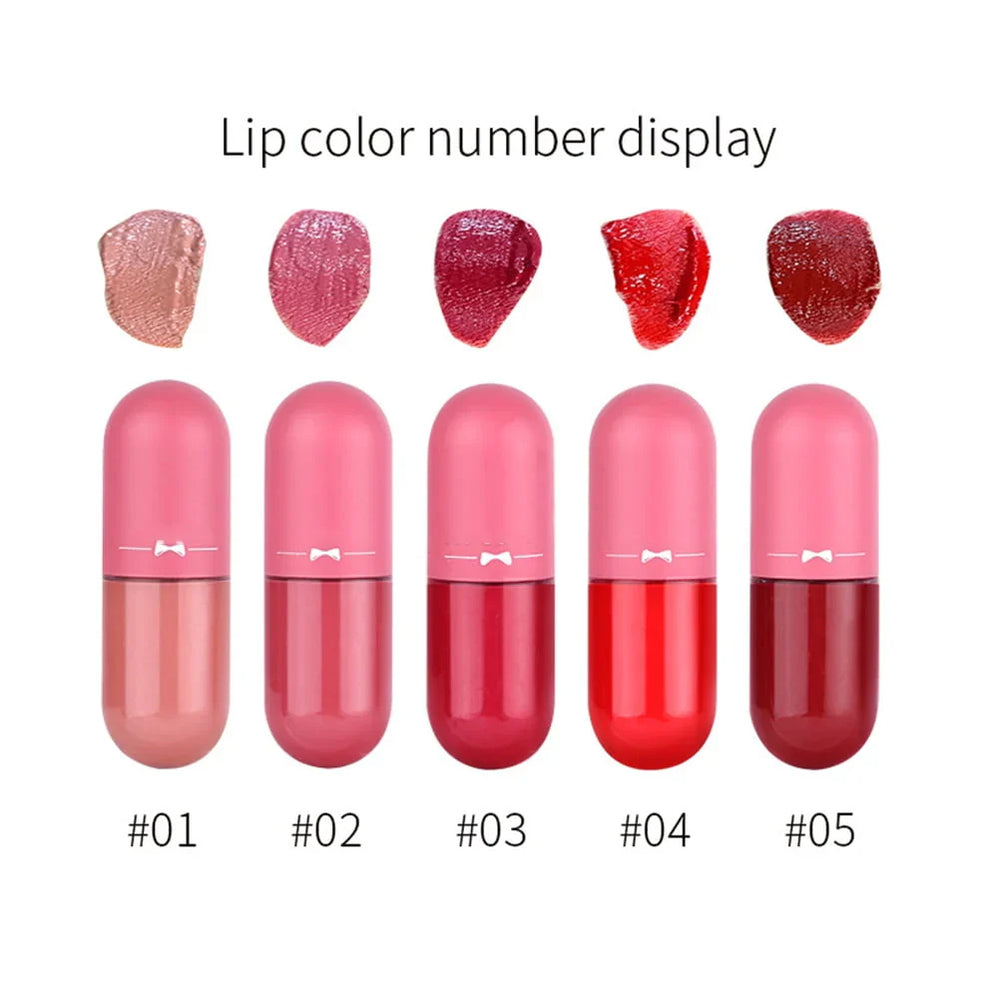 Gegemoon Mini Matte Lip Gloss 5pcs Set Gegemoon