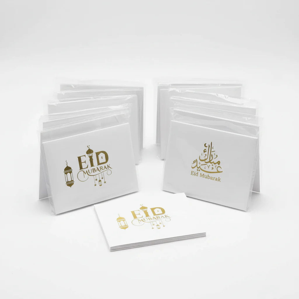 Eid Mubarak Foil Envelope - Pack of 10 Cosmia.pk