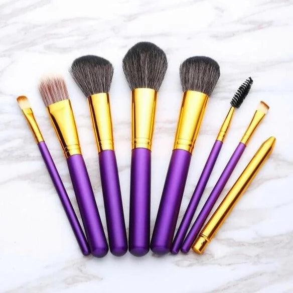 8 Makeup Brushes Set Cosmia.pk