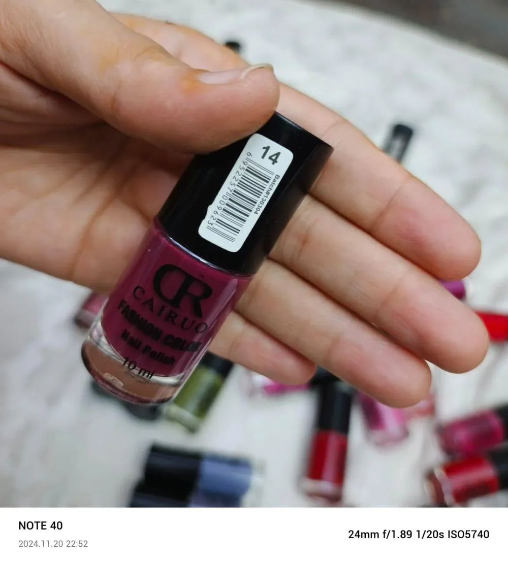 Cairuo Permanent Nail Polish CR