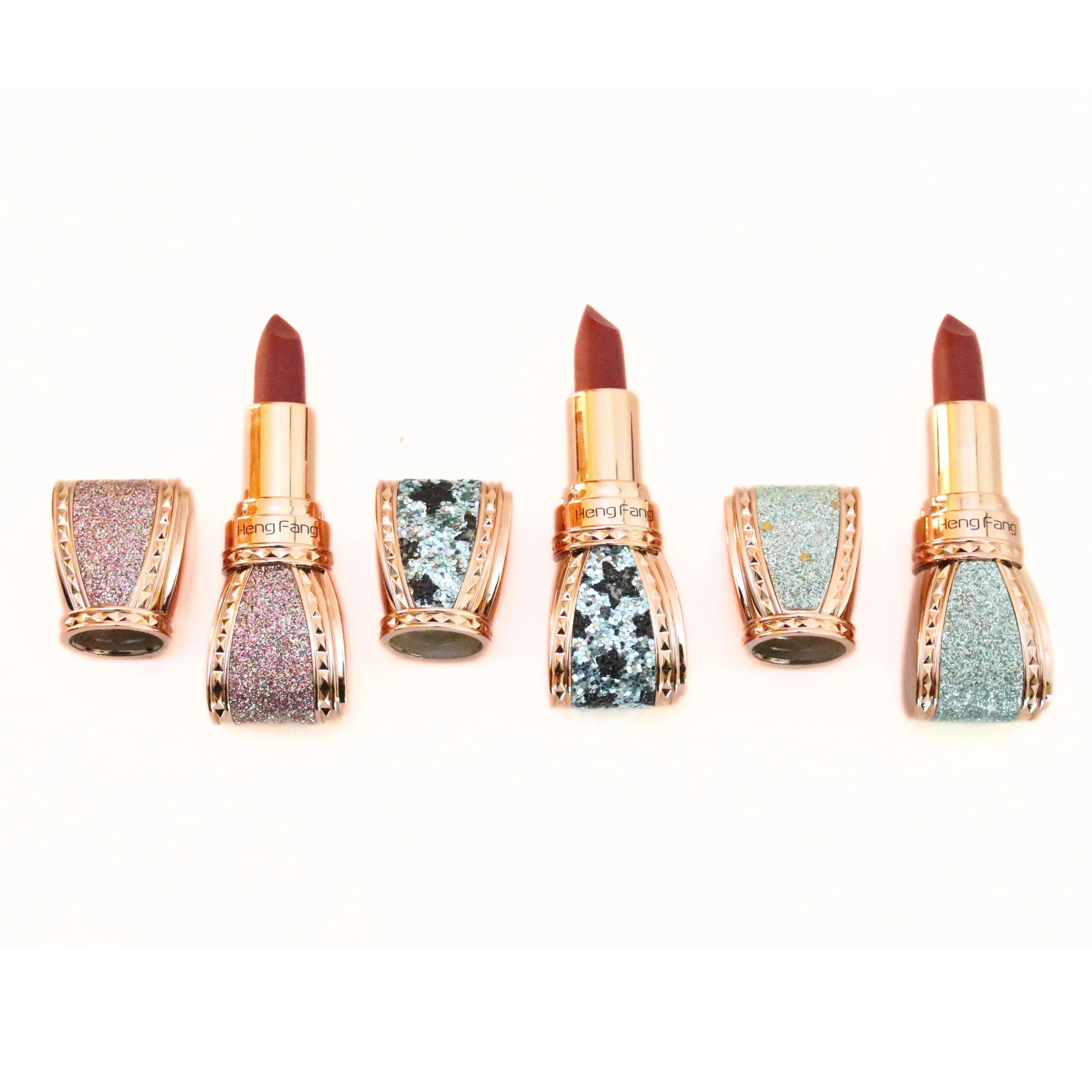 3 Pcs Heng Feng Silky Lips Lipstick - Gift Box Heng Fang