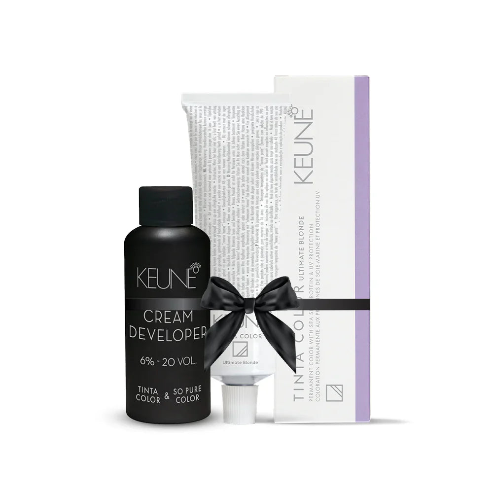 KEUNE TINTA Color Deal ASH BLONDE 1001 with Keune Developer 20 Volume - 60 ml Keune