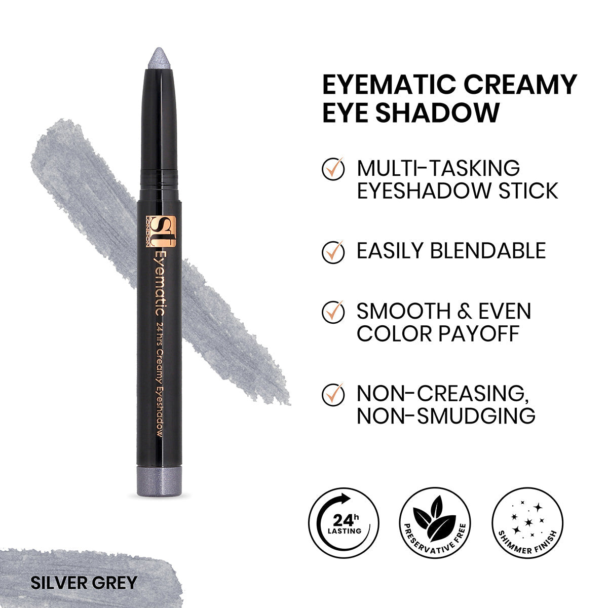 ST London - Eyematic Creamy Eye Shadow cosmia.pk