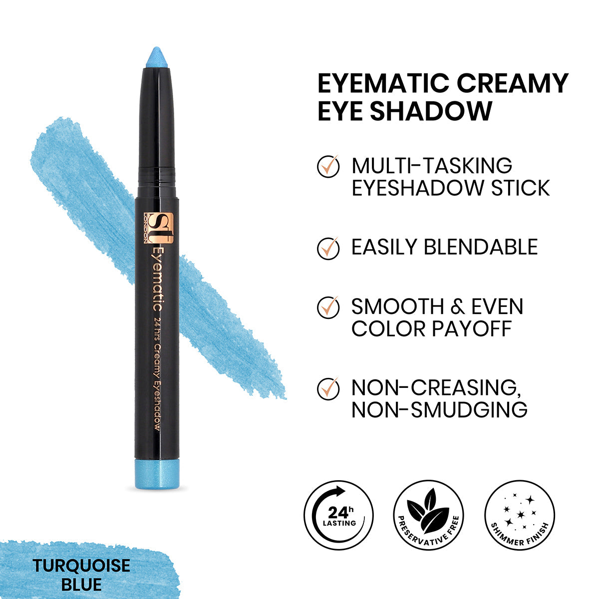 ST London - Eyematic Creamy Eye Shadow cosmia.pk