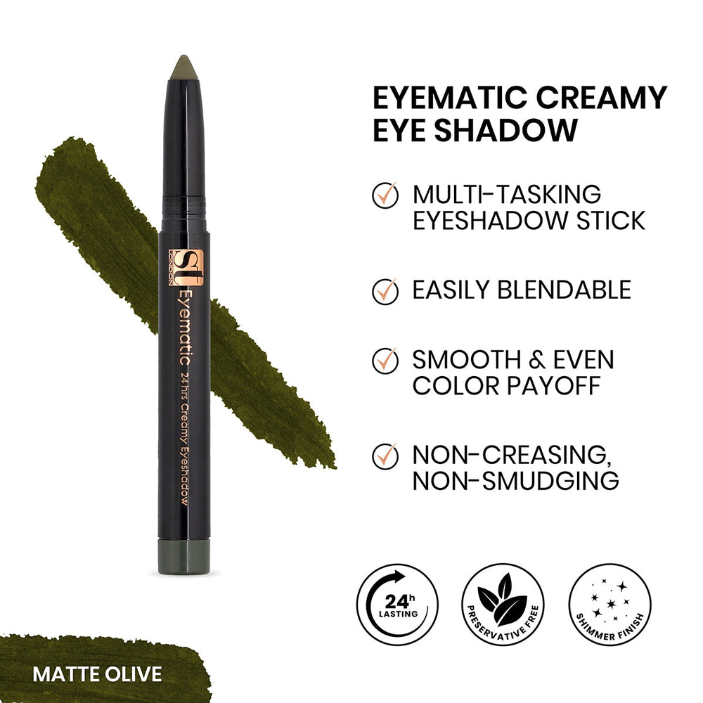 ST London - Eyematic Creamy Eye Shadow cosmia.pk