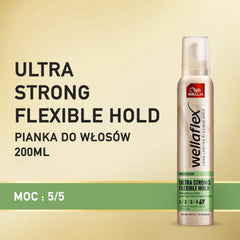 Wella Wellaflex Flexible Ultra Strong Hold Mousse Wellaflex