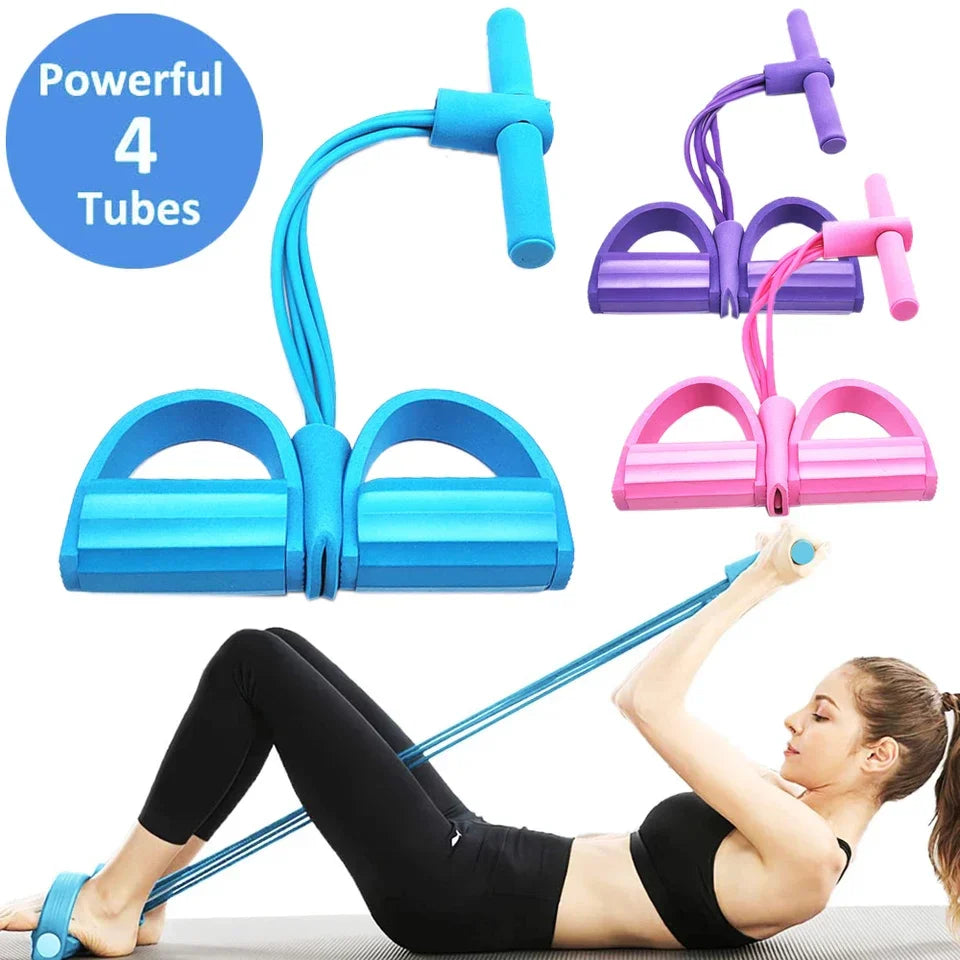 Rubber Pull Tummy Trimmer Waist Trimmer Abs Exerciser Cosmia.pk