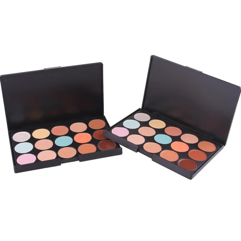 Miss Rose Concealer & Contour Palette -  15 Colors Miss Rose