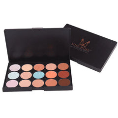 Miss Rose Concealer & Contour Palette -  15 Colors Miss Rose