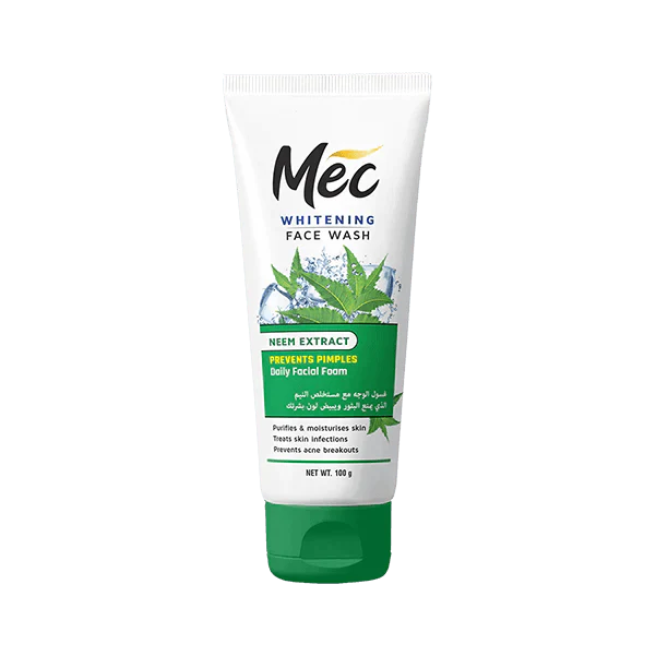 Mec Whitening Neem Extract Face Wash 100ML Meclay
