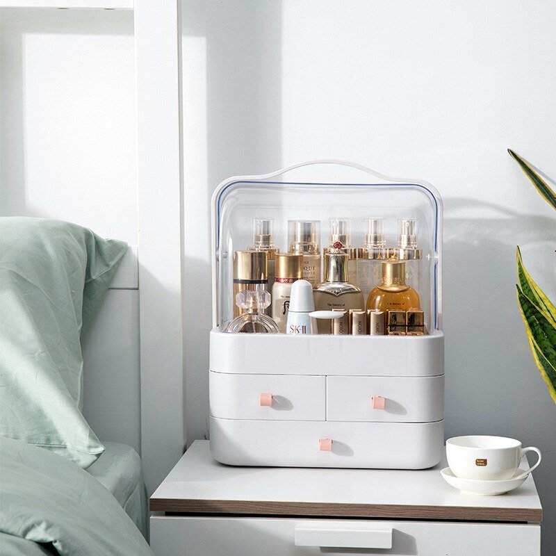 Modern Cosmetic Organizer Makeup Storage Holder 3 Layer Cosmia