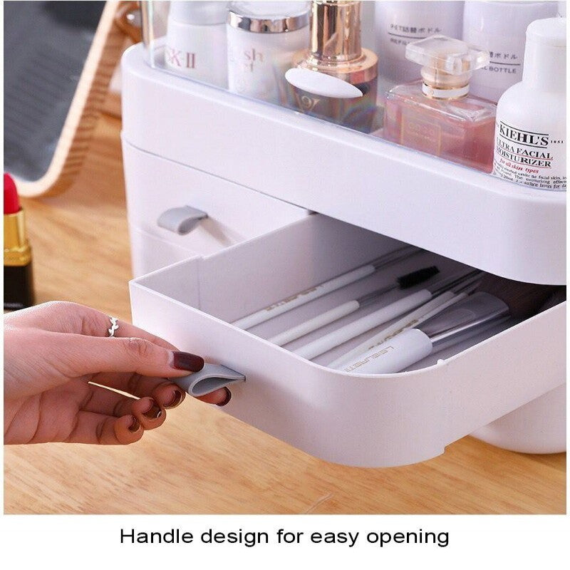 Modern Cosmetic Organizer Makeup Storage Holder 3 Layer Cosmia