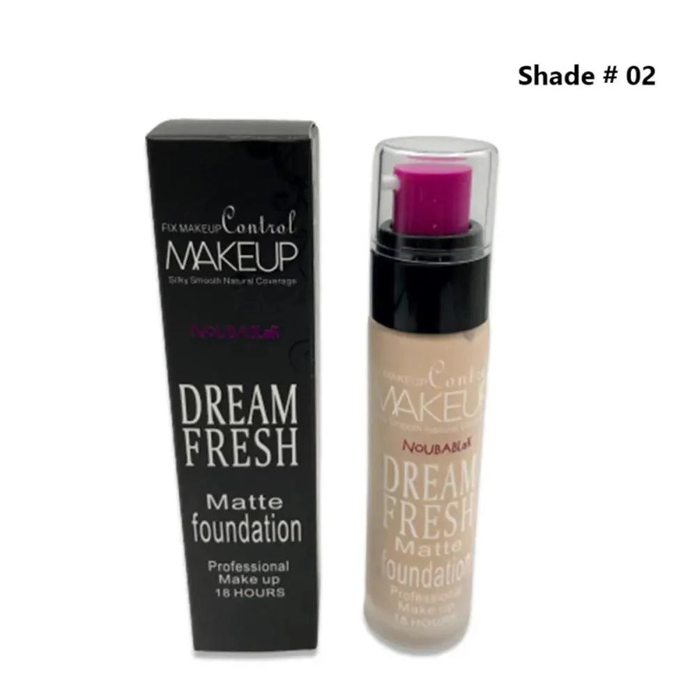 Noubablak Dream Fresh Matte Foundation 18 Hour Professional Noubablak