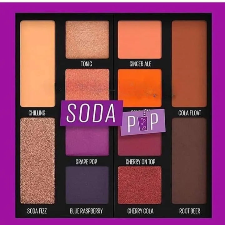 Angel Mask Soda Pop Eyeshadow Palette - 12 Colors Angel Mask