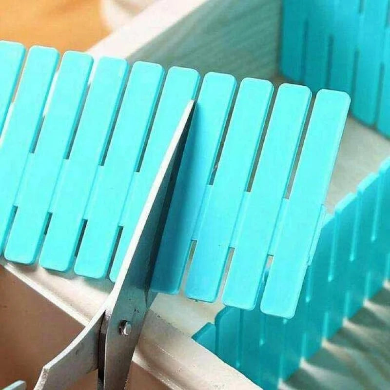 Drawer Divider - Adjustable Drawer Organizer - 4 Strips Cosmia.pk