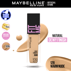 Original Maybelline New York Fitme Dewy & Smooth Liquid Foundation Maybelline