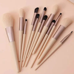 12 Pcs Fancy Make Up Brush Set Cosmia.pk