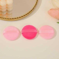 3pcs/set Round Compact & Loose Powder Puff Cosmia.pk
