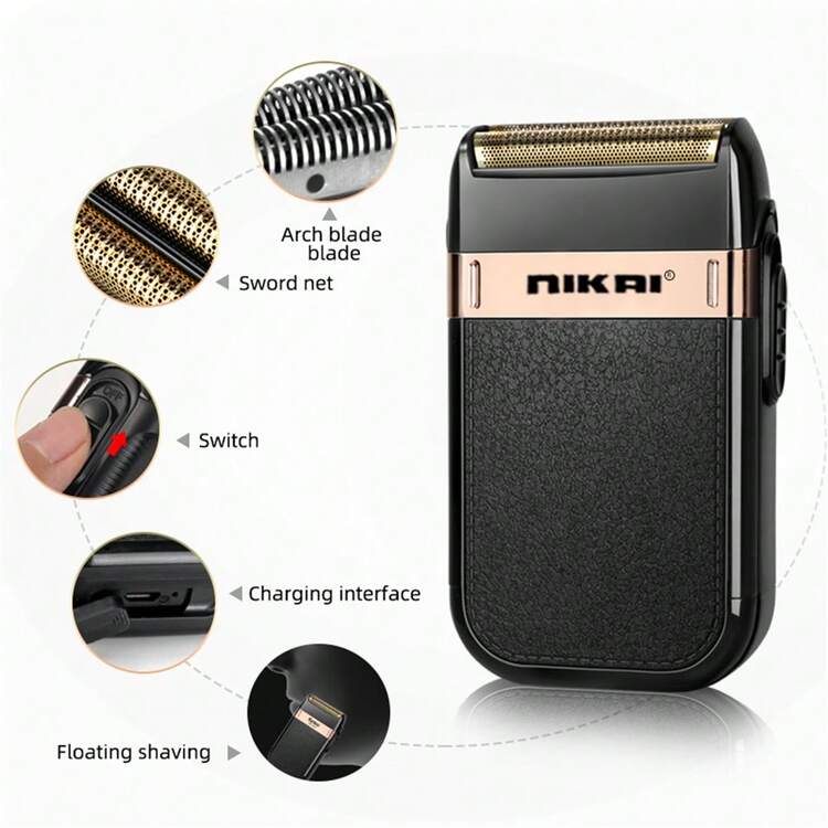 Nikai NK-7708 Classic Reciprocating Electric Shaver Nikai