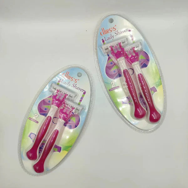 Chirs's Lady Shaver 3 Layer Shaver Disposable Razor For Woman Chirs's