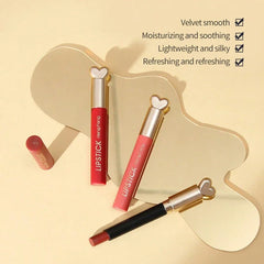 6Pcs Heng Fang Love Lipstick Matte Waterproof Heng Fang