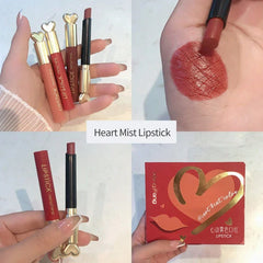6Pcs Heng Fang Love Lipstick Matte Waterproof Heng Fang