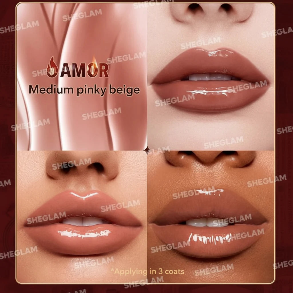 SHEGLAM Ember Rose Immortal Love Nourishing Lip Gloss Sheglam