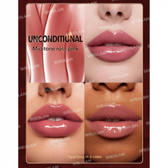 SHEGLAM Ember Rose Immortal Love Nourishing Lip Gloss Sheglam