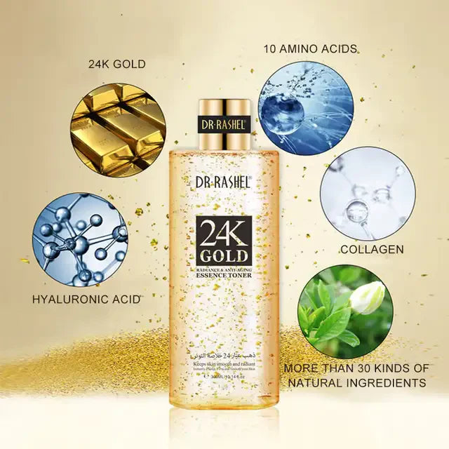 Dr Rashel 24k Gold Toner - 300ml DR.Rashel