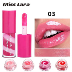 Miss Lara Lip Gloss and Lip Balm 2pcs Set Miss Lara