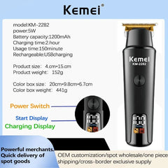 Kemei KM-2282 Hair Clipper and Beard Trimmer for Men Kemei