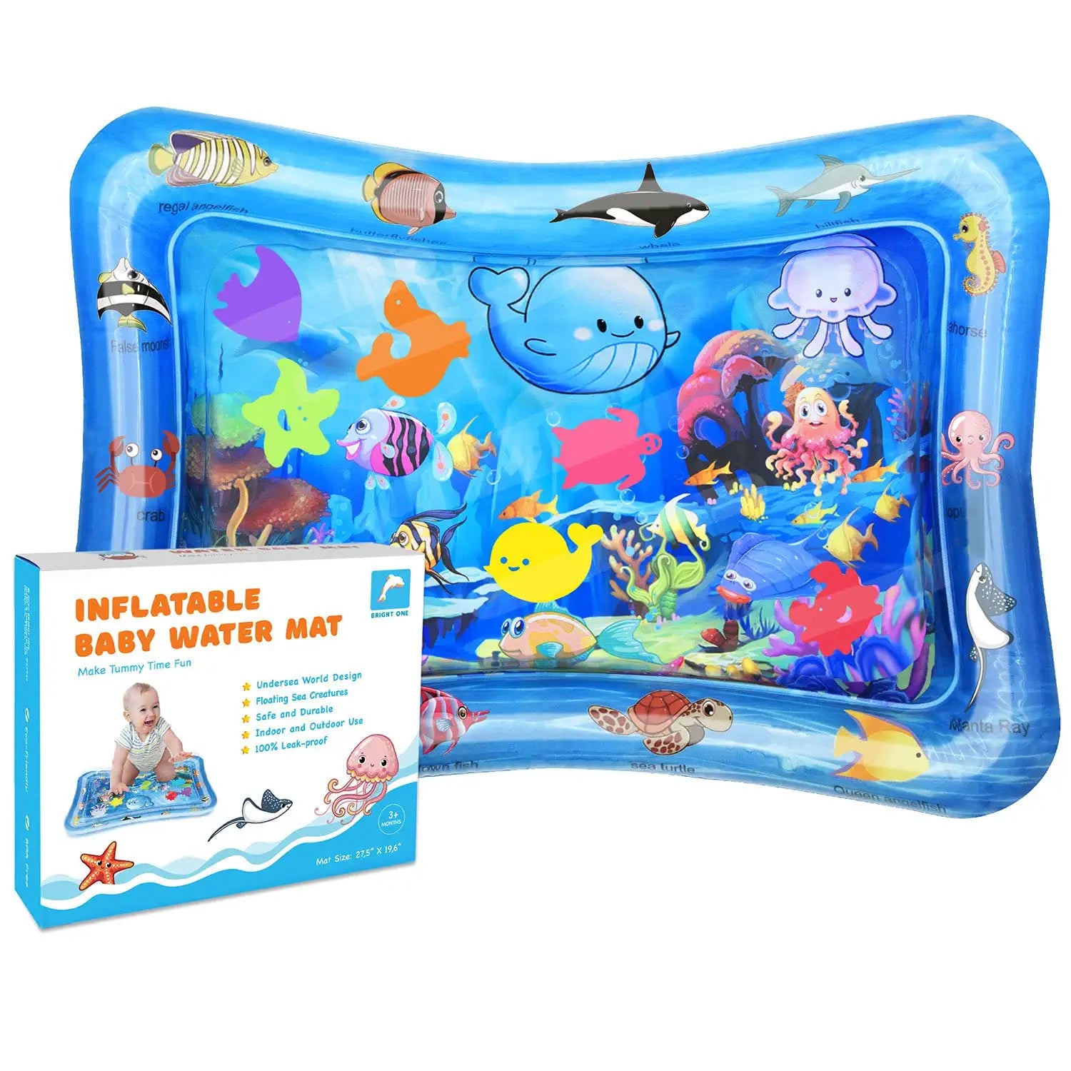Baby Tummy Time Water Play Mat Cosmia.pk