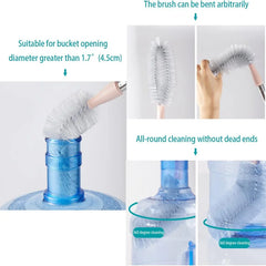 Long Bottle Cleaning Brush, 20 Inches Bottle Cleaner Brush, Nylon Cosmia.pk