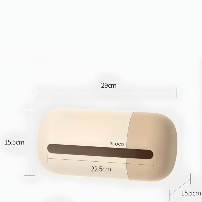 Ecoco kitchen Tissue Box Wall Mounted Ecoco