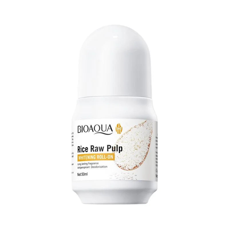 Bioaqua Rice Raw Pulp Whitening Roll-On - 50ml Bioaqua