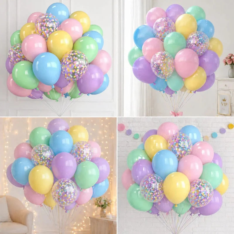 Premium Pastel Balloon Set - Pack of 20 Cosmia.pk