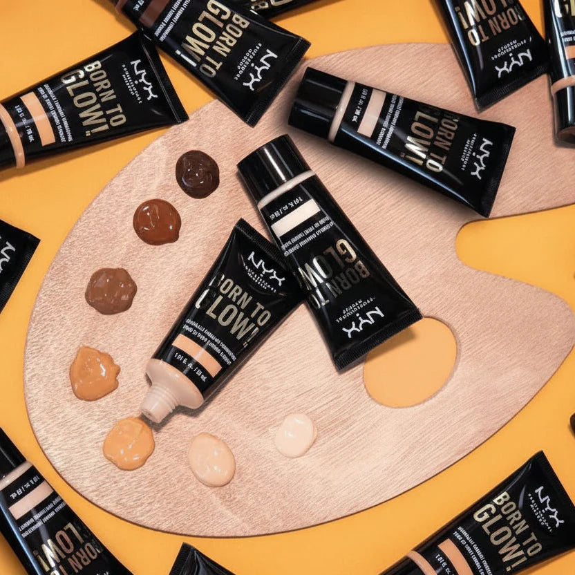 NYX Professional Born To Glow! Naturally Radiant Foundation - 30ml NYX