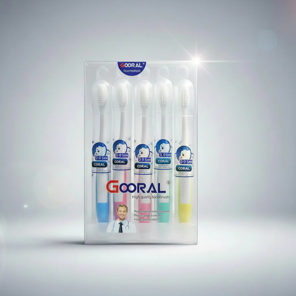 Gooral manual toothbrush ultra-soft 0.01mm nano bristles - Each Gooral