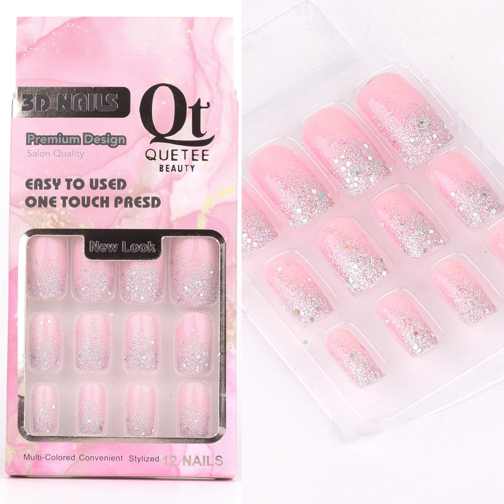 Quetee Beauty 3D Nails Premium Design Eighteen Quetee