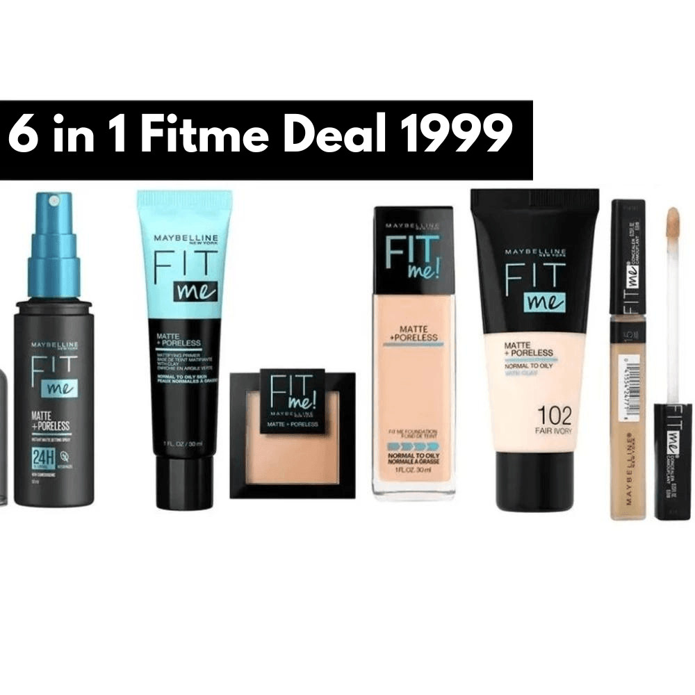 6-In-1 Fitme Deal Maybelline