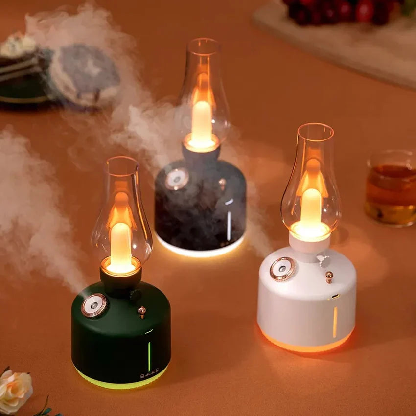 Vintage Rechargeable Night Light & Air Humidifier Steamer Cosmia.pk