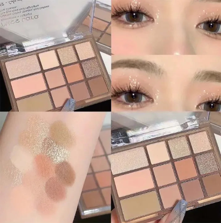Miss Lara 12-Color Eyeshadow Palette Miss Lara