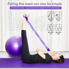 Rubber Pull Tummy Trimmer Waist Trimmer Abs Exerciser Cosmia.pk
