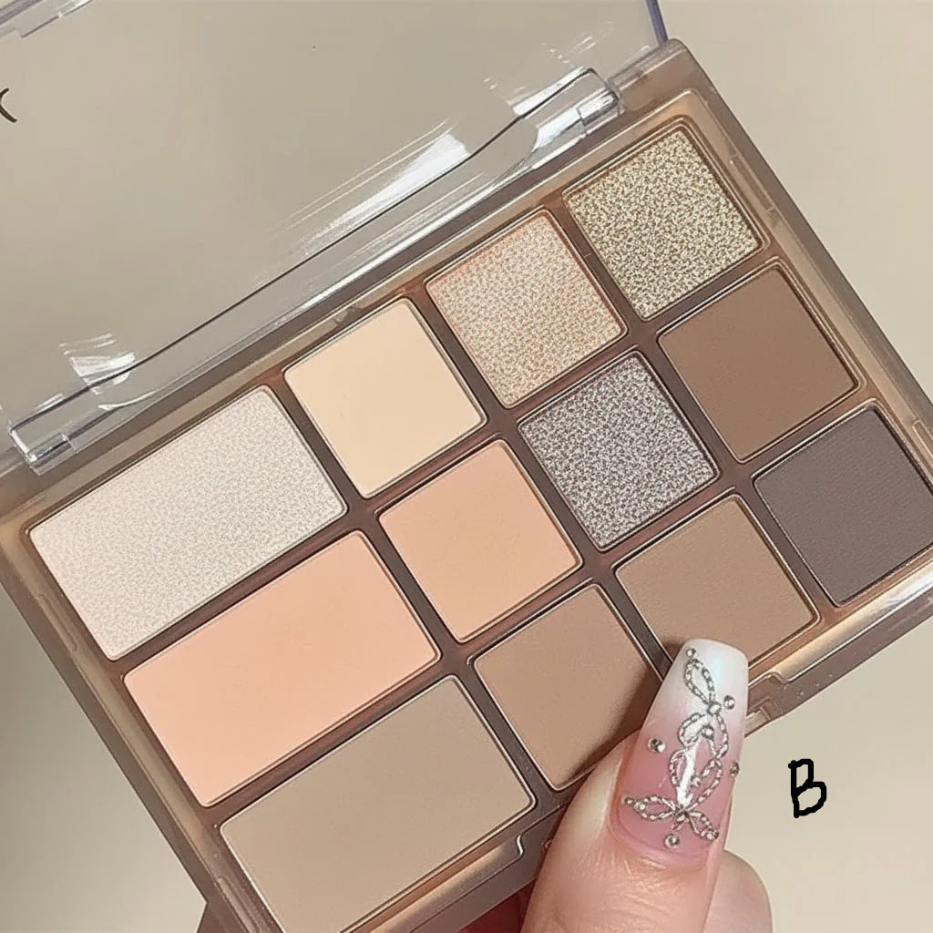 Miss Lara 12-Color Eyeshadow Palette Miss Lara
