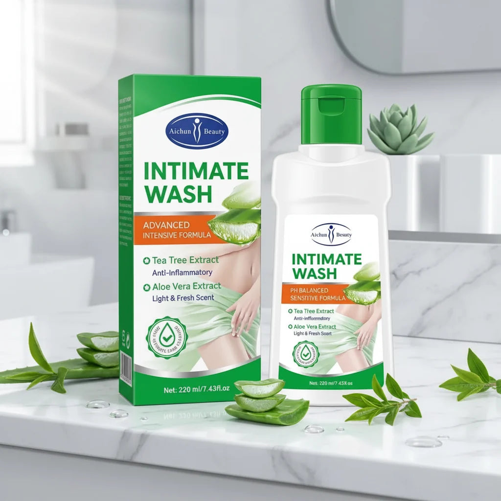 Aichun Beauty Intimate Wash with Tea Tree & Aloe Vera – 220ml Aichun Beauty