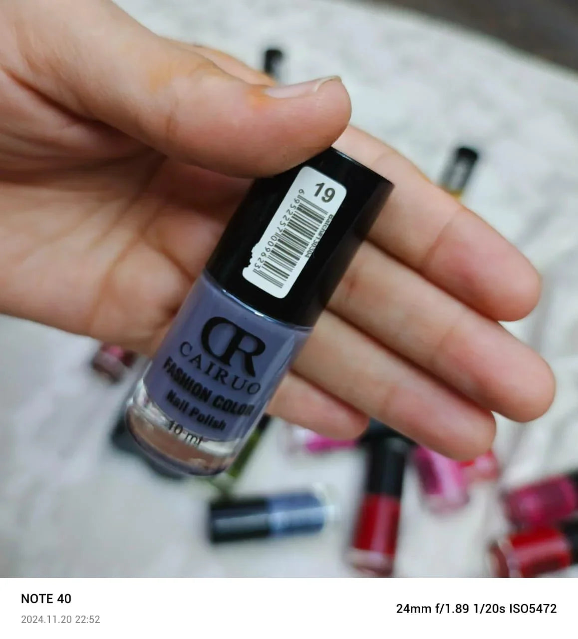Cairuo Permanent Nail Polish CR