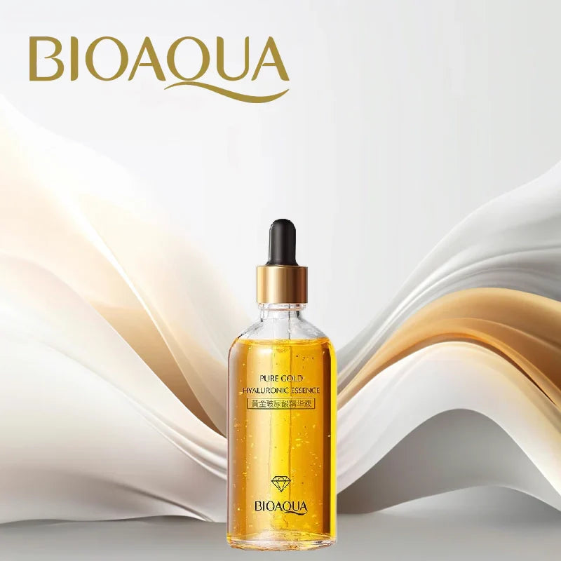 Bioaqua 24K Gold Pure Liquid Skin Care Essence & Serum - 100ml Bioaqua