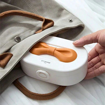 Multipurpose Storage Box For Cosmetic & Jewellery Plastic Body With Silicon Case Cosmia