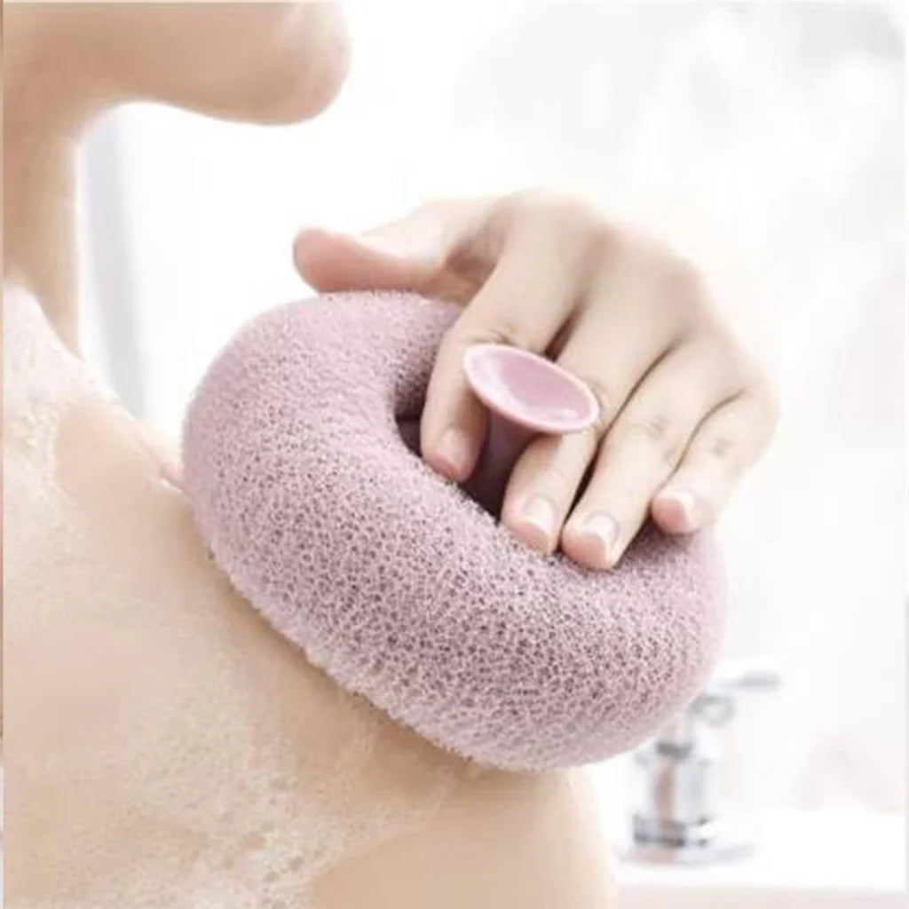 1PC Suction Bath Ball, Sunflower Exfoliating Body Scrubber Cosmia.pk