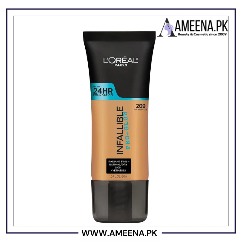 L'Oreal Paris Makeup Infallible Up to 24HR Pro-Glow Foundation Loreal Paris